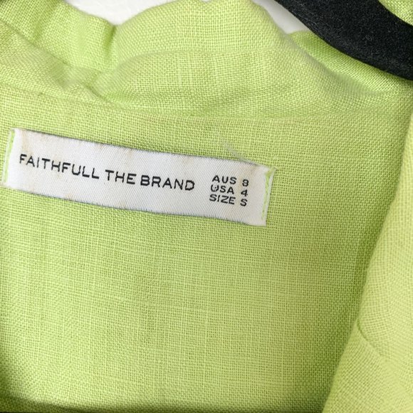 Faithfull the Brand green chaumont top 4 - Picture 5 of 8